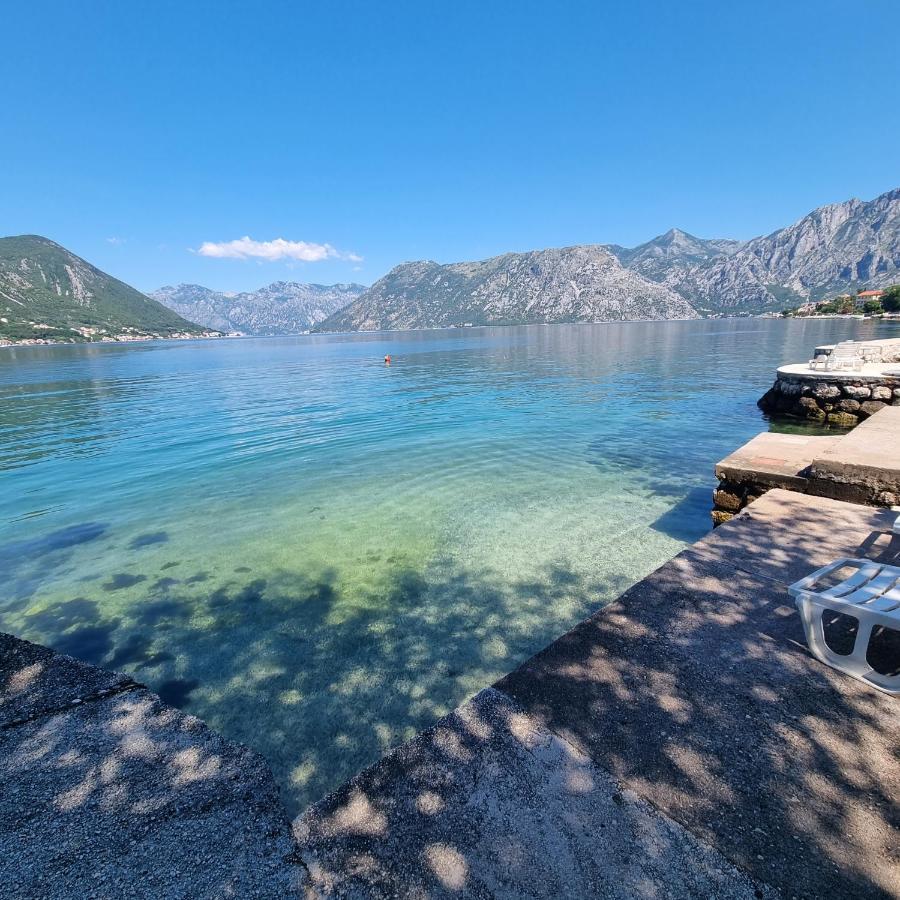 Studio On The Coast, With A View Of The Sunrise,Free We-Fi Kotor Eksteriør billede